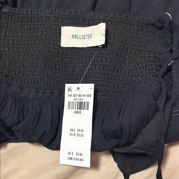 brand new hollister shimmer babydoll top - Picture 6 of 6